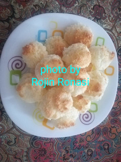 عکسی از دستور شیرینی نارگیلی