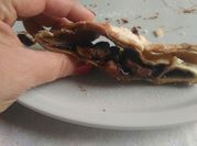 Una foto di pasta per strudel