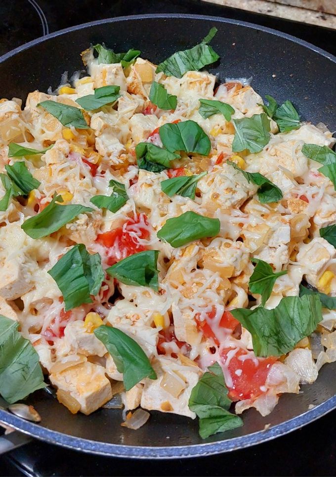 Una foto de Salteado de tofu
