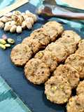 Galletas saladas de pistacho