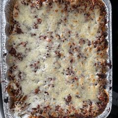 A picture of Meat Lasagna.