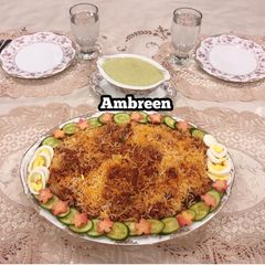 Very Tasty Chicken Biryani homemade masala kay saath😋 A picture of Very Tasty Chicken Biryani homemade masala kay saath😋.
