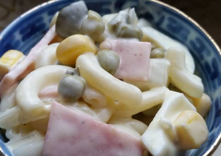 Recipe: Perfect Klassischer Nudelsalat mit Fleischwurst und Mais