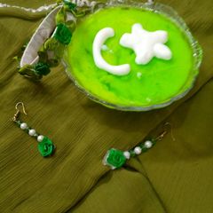 A picture of Banana custard.