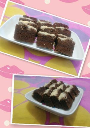 Foto resep Brownies kukus coke (coklat keju)