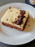 Schokokuchen mit Vanille-Topfen Creme ❤️