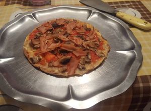 Foto principal de Pizza fitness sólo 18 gramos de carbohidratos 🍕💪🏼👌🏼
