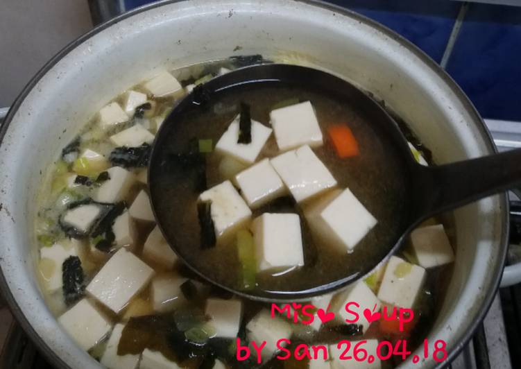 Langkah Mudah untuk Membuat Miso Soup 26.06.18, Lezat Sekali