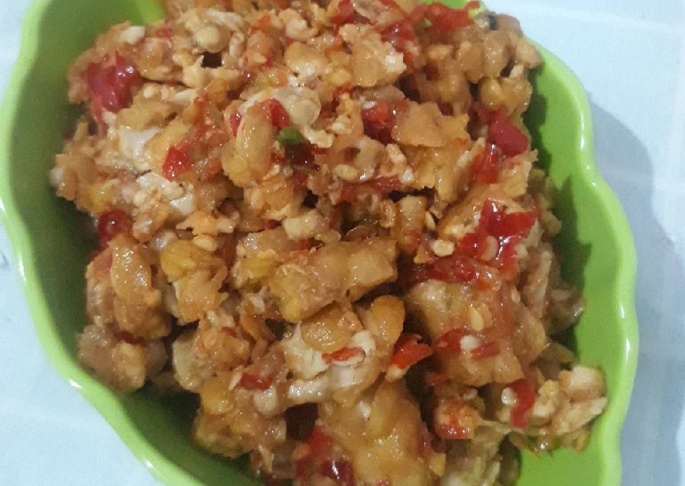 22. Sambal Tempe Penyet