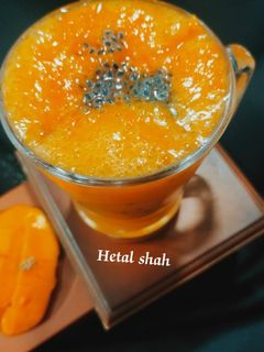 टेंगी मैंगो जूस (Tangy Mango juice recipe in hindi) रेसिपी मुख्य फोटो