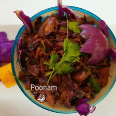 A picture of #BaiganiPattagobhi ki sabji.