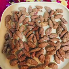 A picture of Jaggery Coated Almonds.