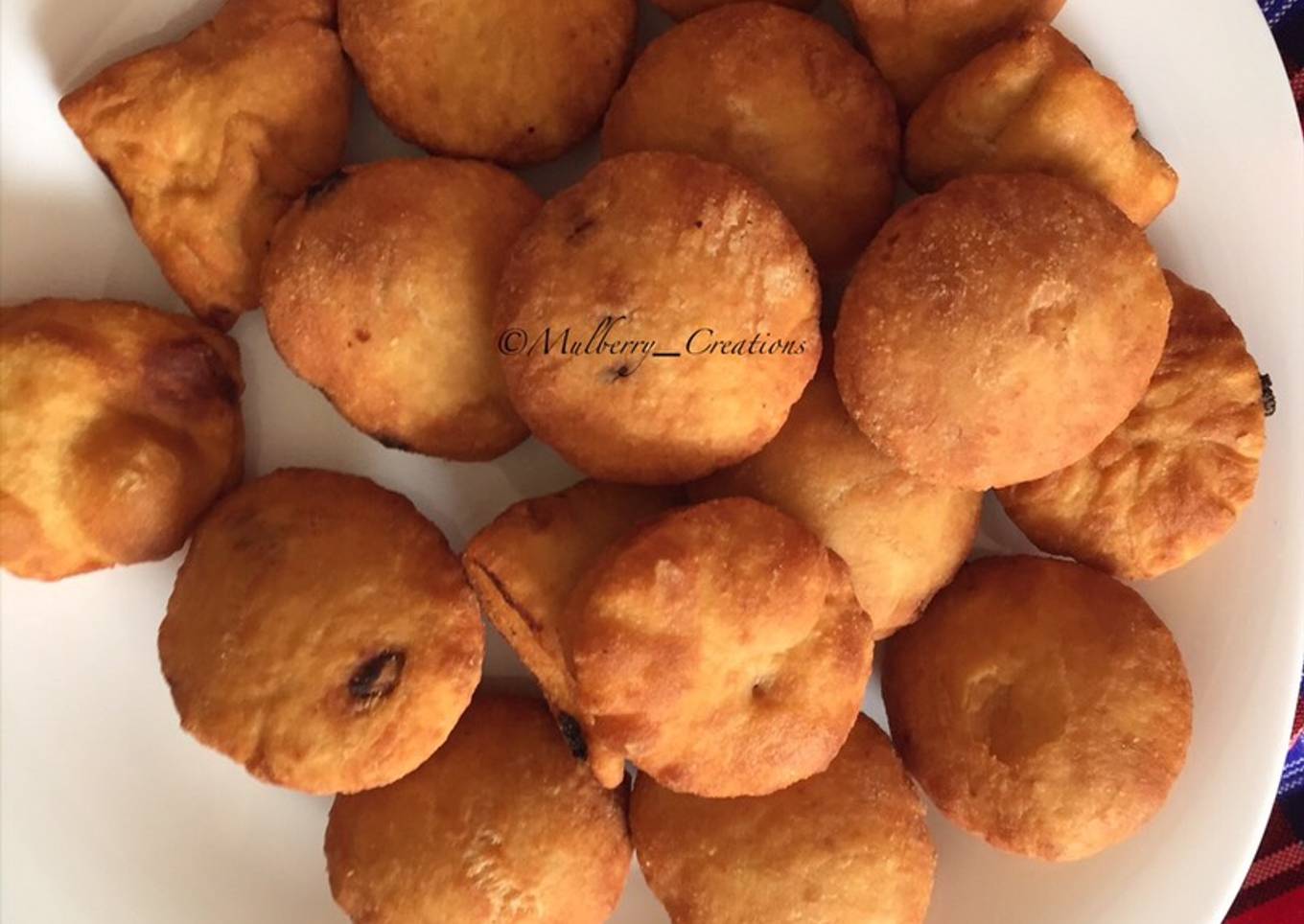 Sultana Mandazis #CharityRecipe