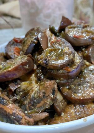 Foto resep Sarden terong tahu sambel ijo