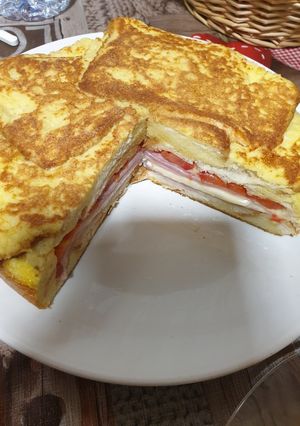 Foto principal de Sándwich gigante de pavo y queso MultiCooker 12 en 1