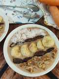 Smoothie bowl καρότο μπανάνα