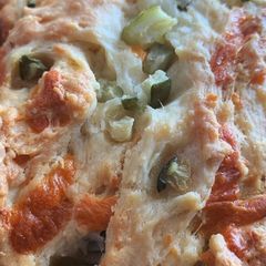 A picture of No-Knead Artisan Pickle Bread.