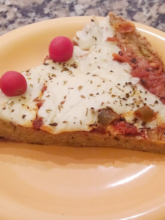 Una foto de Fainá de zapallitos a la napolitana 😜