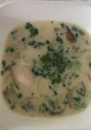 Una foto de Changua cundiboyacense