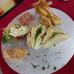 A picture of Club Cheese Sandwich.