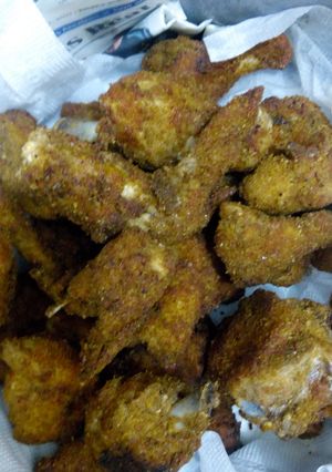 A picture of Fried chicken.