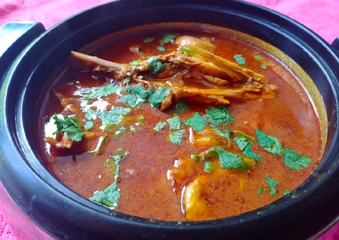 Seer fish head mango curry(vanjiram thalai maangaai kulambu)