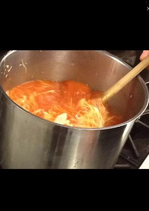 A picture of Tomato Cabbage Soup.