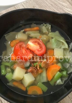 Foto resep Sayur Sop Warna Warni