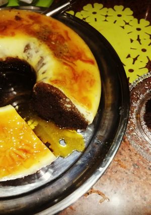 صورة لوصفة كيكه قدره قادر باسهل وابسط طريقه