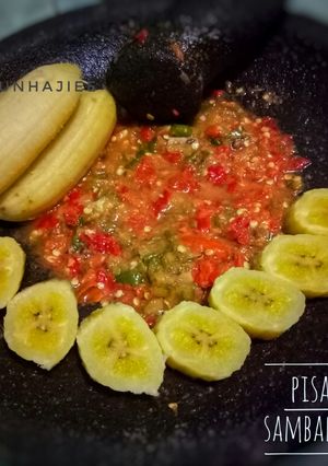 Foto resep Pisang Rebus sambal belimbing
