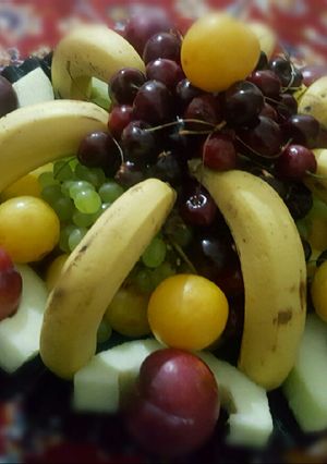 عکسی از دستور ایده تزیین میوه