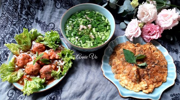 Cơm nhà 3 món 100k