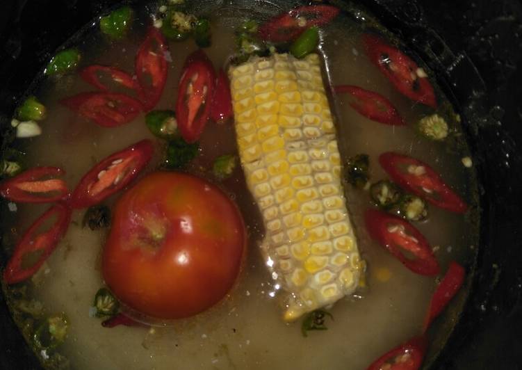 Nasi tomat jagung kentang tice cooker