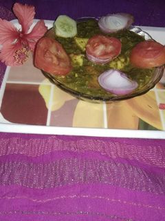 पालक पनीर (Palak paneer recipe in hindi) रेसिपी मुख्य फोटो
