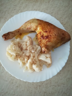 Una foto de Pollo asado