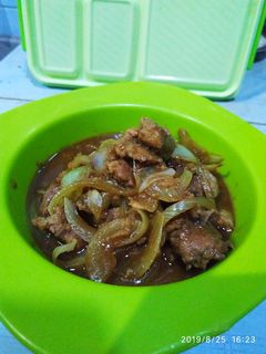 Foto resep Daging Masak saus Tiram