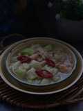 Tumis Labu Air Bersama Udang
