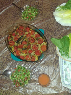 صورة لوصفة كفتة بالفرن