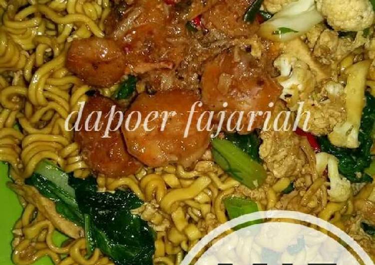 Resep Mie nyemek super pedas, Bikin Ngiler