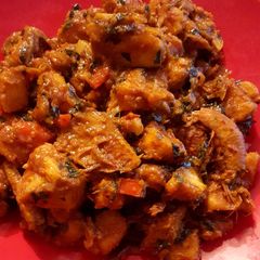 A picture of Yam porridge.