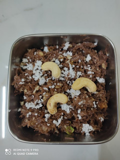 ராகி சேமியா புட்டு (Ragi semiya puttu recipe in tamil) செய்முறை முக்கிய புகைப்படம்