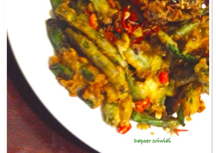 Resep Buncis cabe garam ala resto yang Menggugah Selera