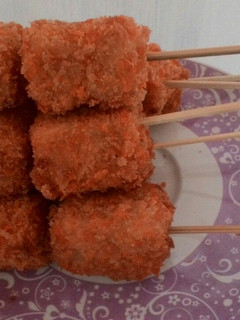 Foto resep Sate Nugget Ayam, Jamur, Wortel