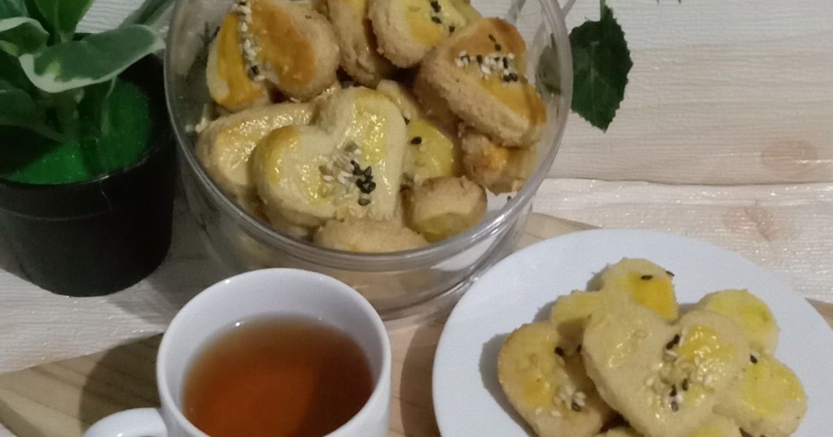 Biskuit wijen mudah