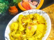Gambar opor daging bumbu racik