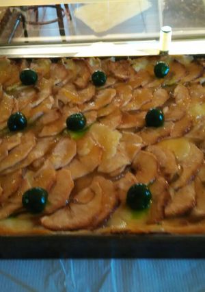 Una foto de Tarta de manzana