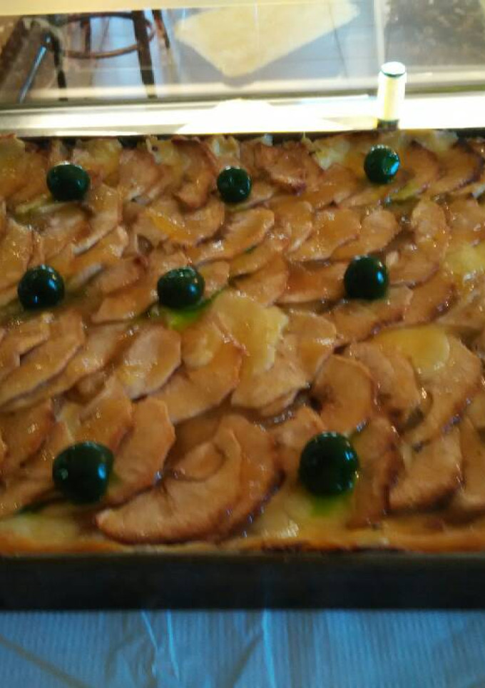 Una foto de Tarta de manzana