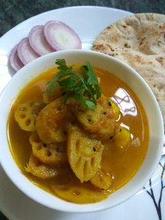 कमल ककडी की सब्जी (Kamal Kakdi ki sabji recipe in hindi) रेसिपी मुख्य फोटो