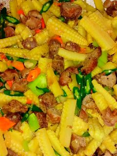 Foto resep Tumis baby corn cabe ijo