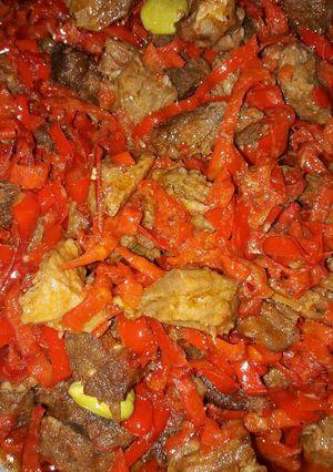 Foto resep Sambel goreng daging Khas Cirebon